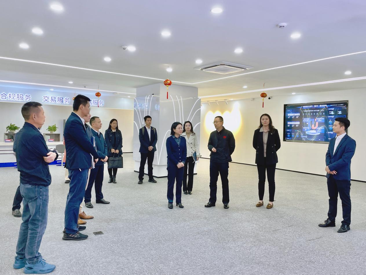 基地运营|省政数局党组成员、副局长熊雄一行到惠州服务基地调研(图1)