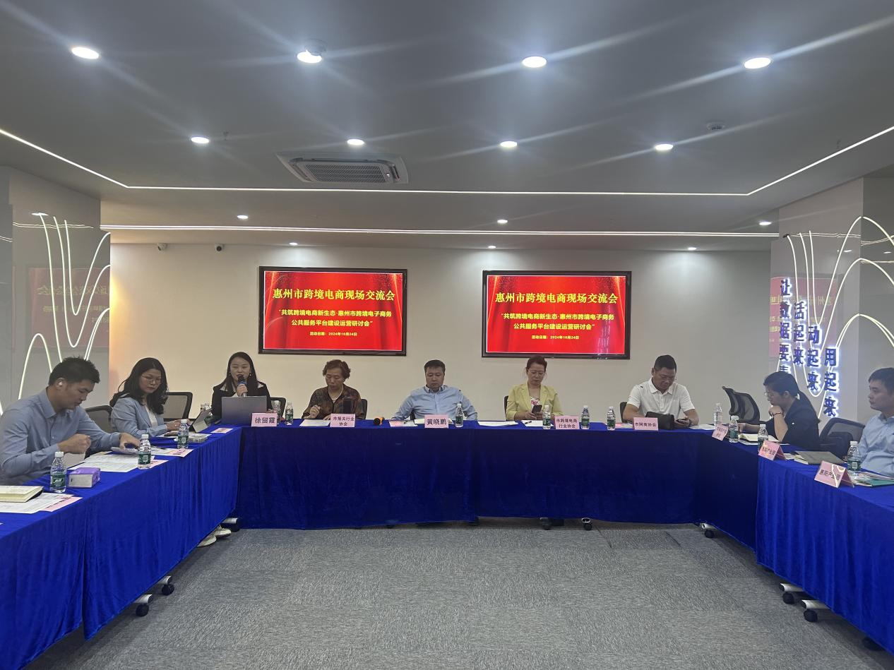 中国（惠州）跨境电子商务综合试验区公共服务平台 现场研讨会成功举办(图2)