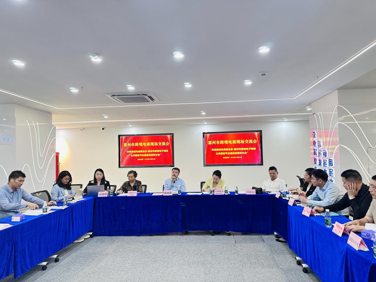 中国（惠州）跨境电子商务综合试验区公共服务平台 现场研讨会成功举办(图4)