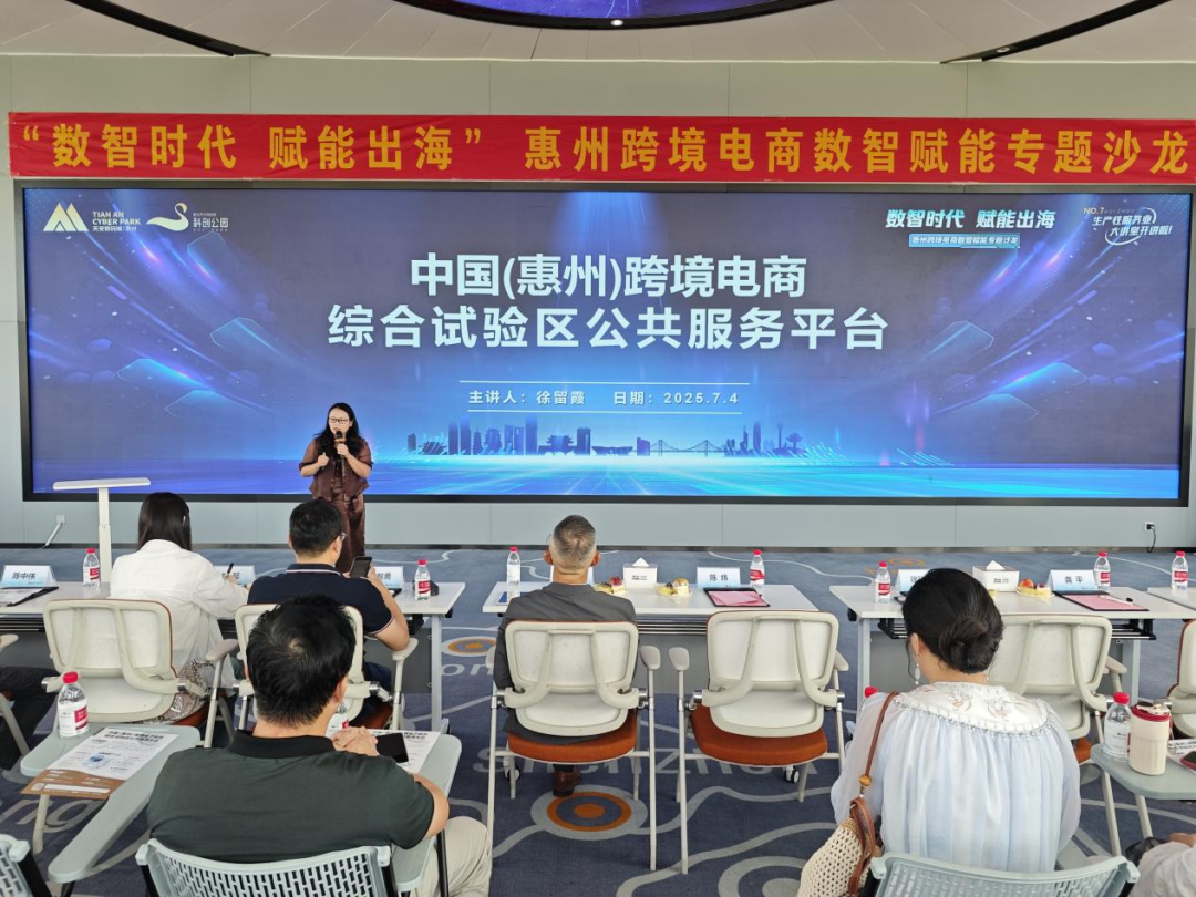 “数智时代 赋能出海”惠州跨境电商数智赋能专题沙龙圆满举办(图3)