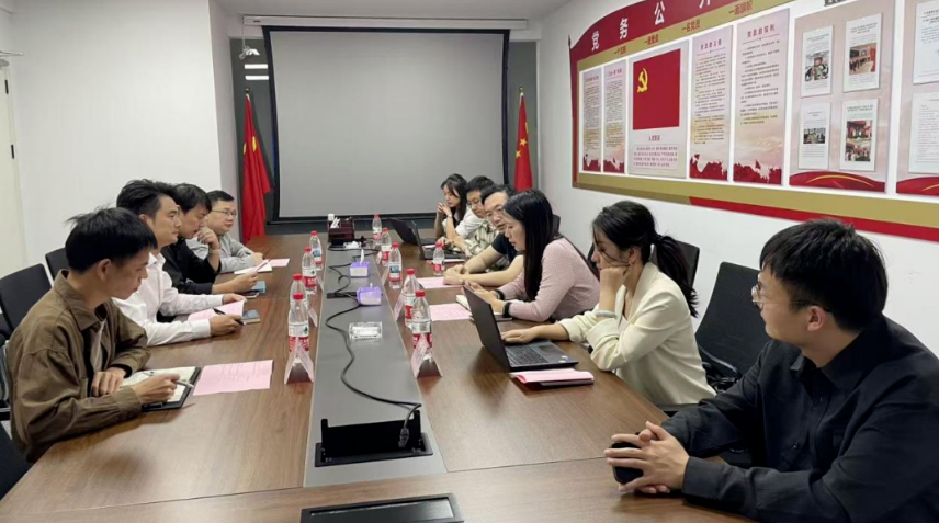 北京大学先进制造与机器人学院到Ezpay(中国)公司考察研讨(图2)
